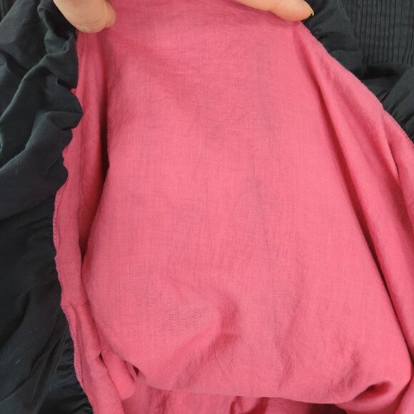 Escada Dress Womens 44 US 14 Faded Black Sleeveless V Neck Bubble Hem Sport - Picture 9 of 13